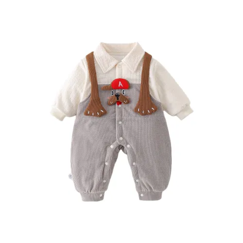 XiaoJinBu Бежевый Малыш Комбинезоны Ползунки