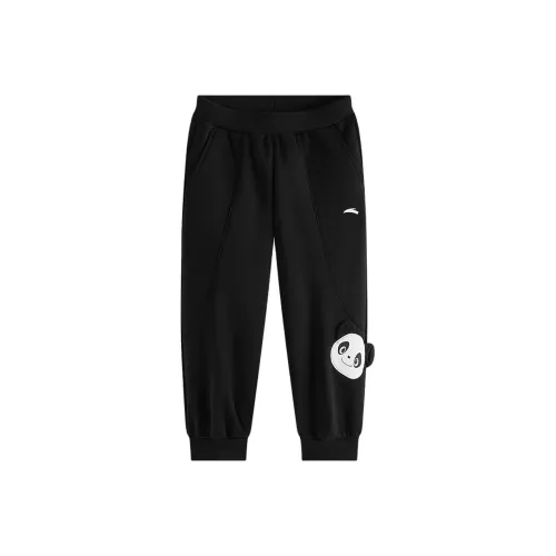 Antakids Трикотажная ткань Флис Подкладка Брюки 2025 Winter Детские тренировочные брюки для детей 3-7 лет