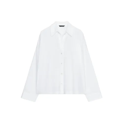 ZARA Белые Женские Рубашки