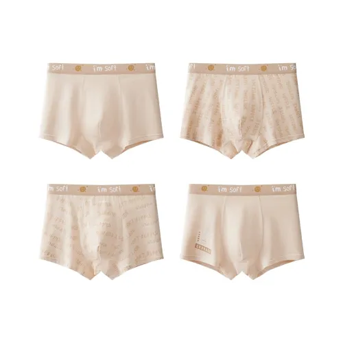 Хлопок Трусы 4 Пачки Подростки