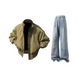 Армейский зеленый + светло-синий