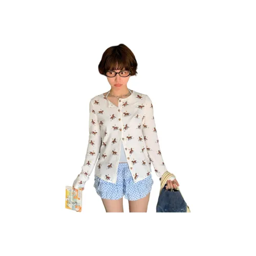 MeiHaoStore Белый Унисекс Трикотаж