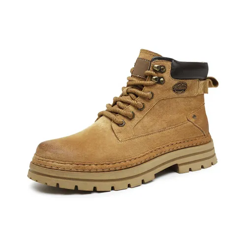 H2 Удобный Модный Мужская обувь Винтаж Trendy Versatile Обувь Мужской Носки экипаж Мартин Boot Мужской