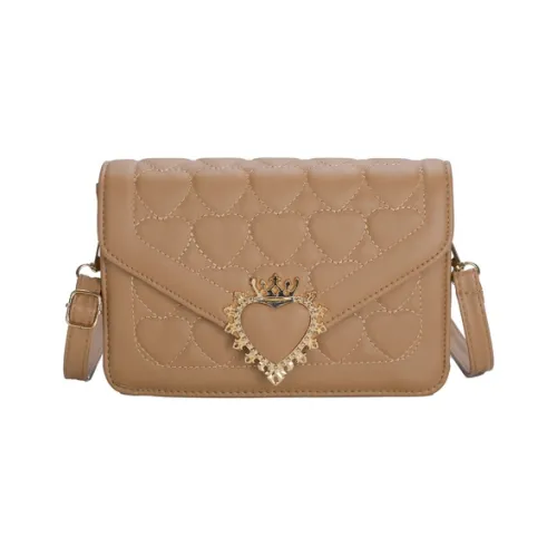 Meter Crown Ромб Узор Маленькая Квадратная Сумка Вино GOD Сумка через плечо Стандартный Черный