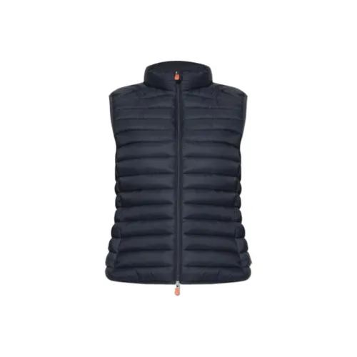 SAVE THE DUCK Blue Women's Gilets SAVE THE DUCK Синий Женские Жилеты