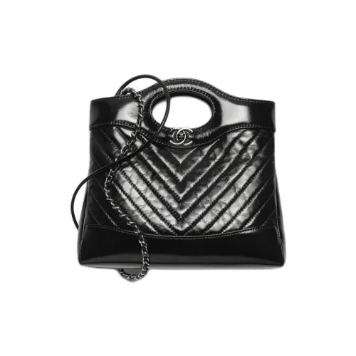 CHANEL Lambskin Bag Mini Women's Black