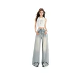 Светло-синие штаны