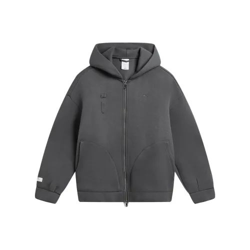 PUMA Темно-серый унисекс куртки