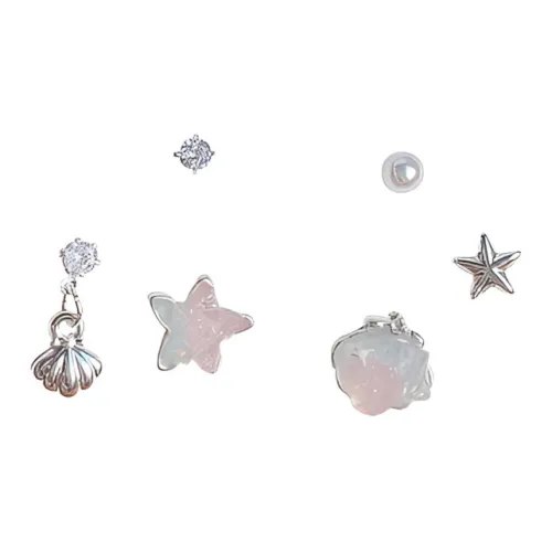 Welcome to the treasure Сплав Серьги-гвоздики Унисекс