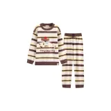 Коричневый, полосы, щенок