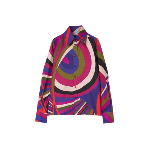 EMILIO PUCCI Многоцветные Женские Рубашки