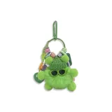 Брелок в виде угольного эльфа (неоновый зеленый)