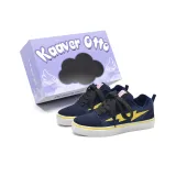 Темно-синий, синий, желтый (черный шнурки) [с флисовой подкладкой]