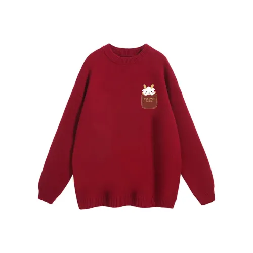 ILYOIL Бургунди Унисекс Свитера