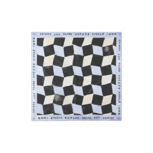 ROMI STUDIO Хлопковый шелковый шарф унисекс