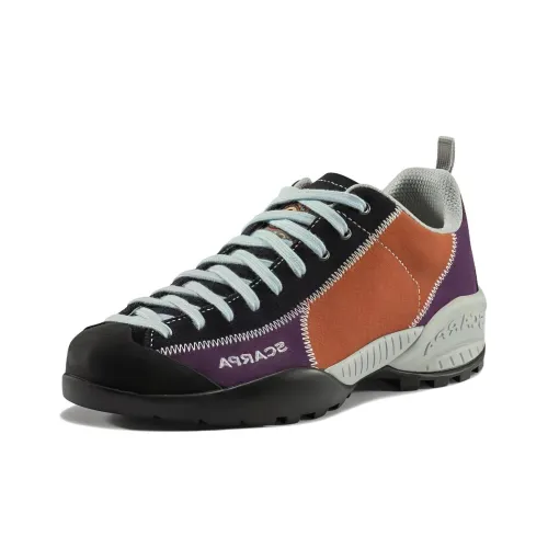SCARPA Mojito Galaxy Амортизация Износостойкий Низкий Топ Походная обувь Унисекс Фиолетовый Коричневый