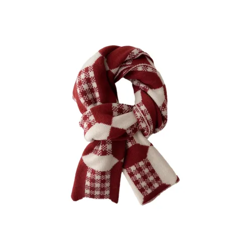 FUO Смесовая шерсть Вязаные шарфы Унисекс