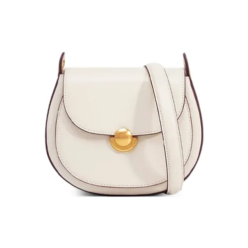 MARINO ORLANDI Сумка из коровьей кожи с синтетической кожей седло сумка через плечо сумка на плечо женская белый кофейный