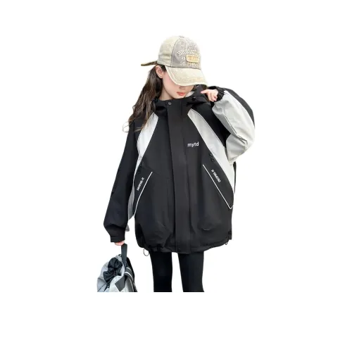 Mami Macca Ветровка Весна And Осенний Подростки