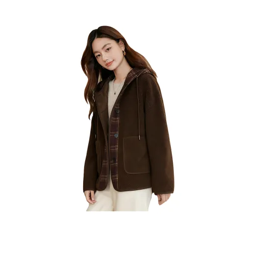 ZUOSAISI Бархат Feel Пальто Женское