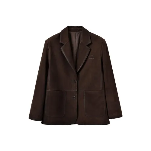 SINBOS Saint Louis Кофе Женские Кожаные куртки