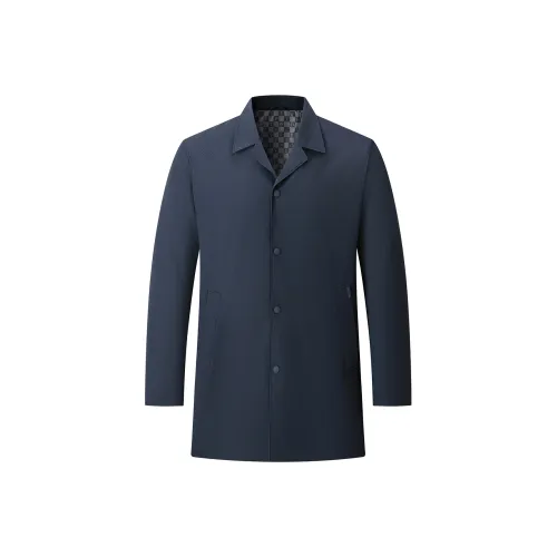 SEPTWOLVES Мужской тренч