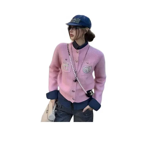 BVODE Розовый Женский Трикотаж