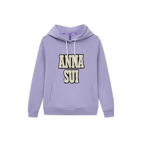 ANNA SUI Фиолетовый Женский Свитшот