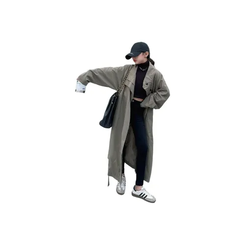 Sweet Seedling Зеленый Тренчкот Kids Плащи