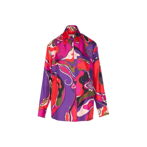 EMILIO PUCCI Многоцветные Женские Рубашки