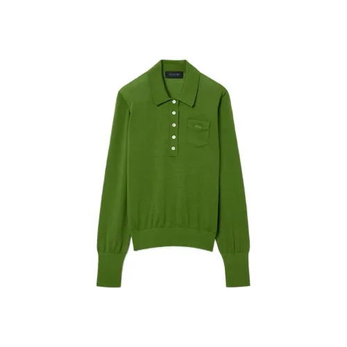LACOSTE 561 Зеленый Женская Трикотаж