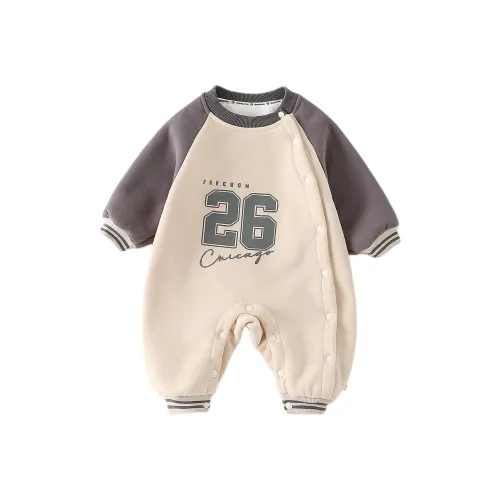 XiaoJinBu Бежевый Малыш Комбинезоны Ползунки