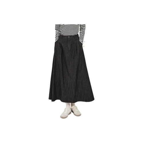 Fragment Denim Long Skirt Women's
