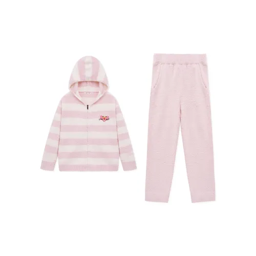 QINZUIMAO 9135 Return Красно-розовый Женские Пижамные комплекты