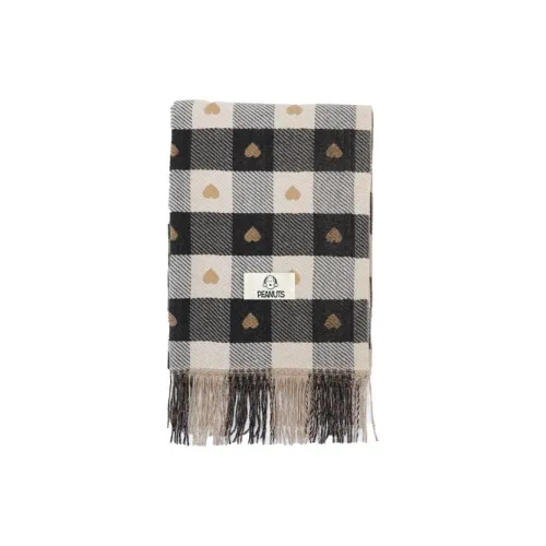 SNOOPY Искусственный кашемир Вязаные шарфы Унисекс