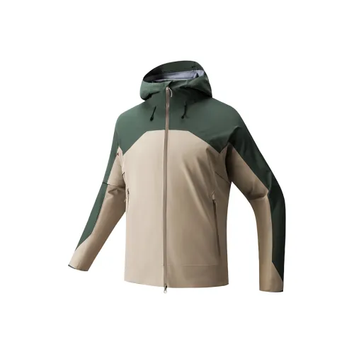 ANTA Outdoor Collection Oak Хаки Earth Зеленый Мужские Ветровки