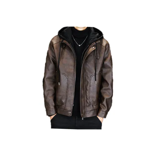 ZHIO Унисекс Кожаные куртки