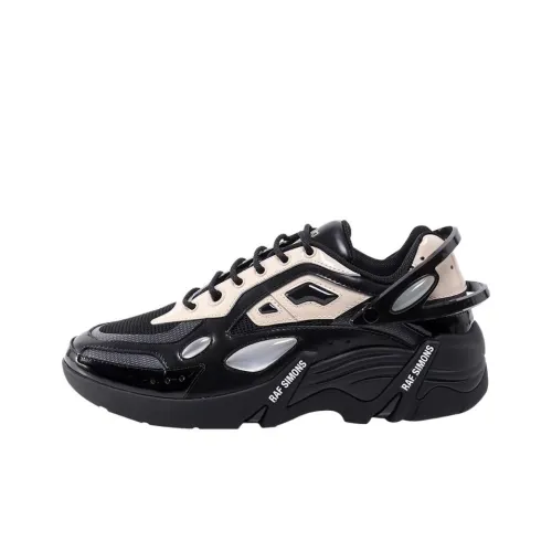 RAF SIMONS Низкий топ Спортивная повседневная обувь Мужской Черный