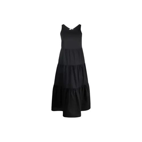 Patrizia Pepe Черные Женские Платья без Рукавов