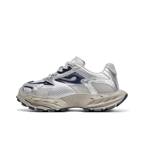 MIIOW Амортизация Покрытие Устойчивость к истиранию Противоскользящий Низкий Топ Толстая подошва Мужские