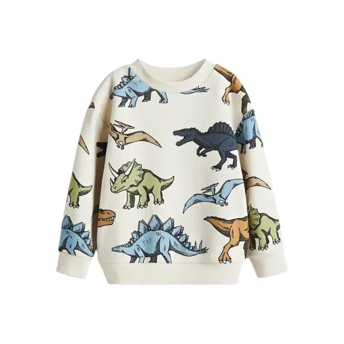 H M Крем Динозавр Kids Свитшоты