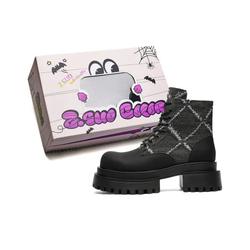 Z.SUO Martin Boots Мужские Черные