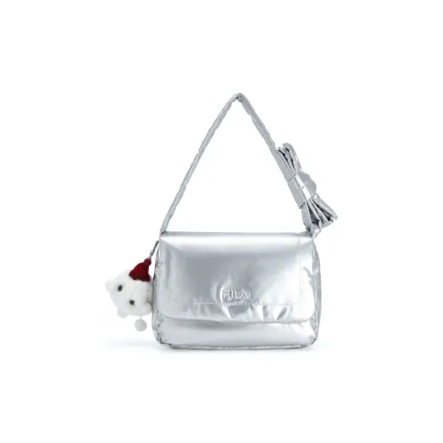 FILA ORIGINALE ПУ (полиуретан) Сумка через плечо Женская Серебряная