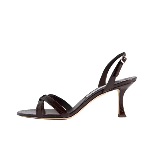 Jimmy Choo Elsy One Ремень Сандалии 7 см Женские Шоколад