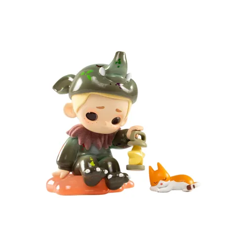 52TOYS NOOK 100% Ограниченный Dream Eater Прозрачный Слепой Бокс с Карточкой 9CM