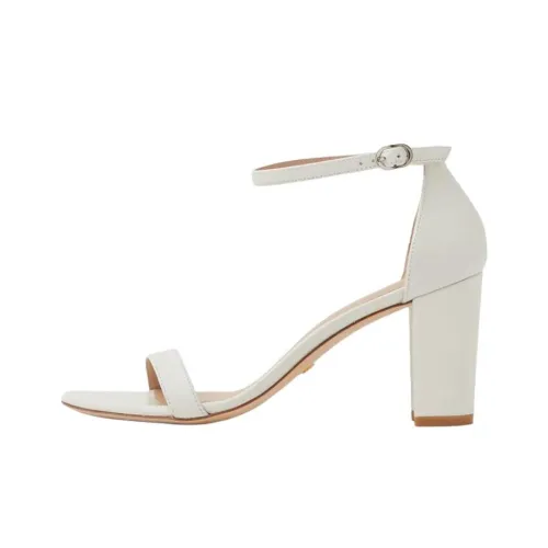 Stuart Weitzman SW One Sandals Strap 8 см Женские Белые