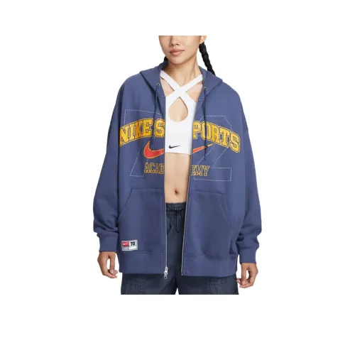 nike Синий Фиолетовый Женские Куртки