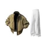 Армейский зеленый + белый