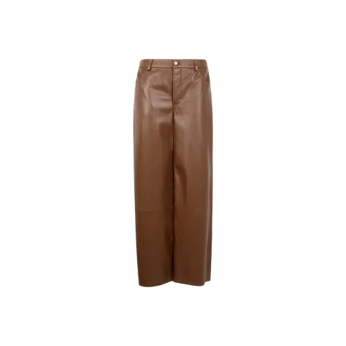 Loulou De Saison Кожаные брюки Мужские