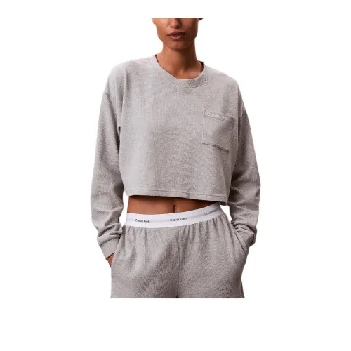 CALVIN KLEIN Пижамный топ Европейская версия Женские